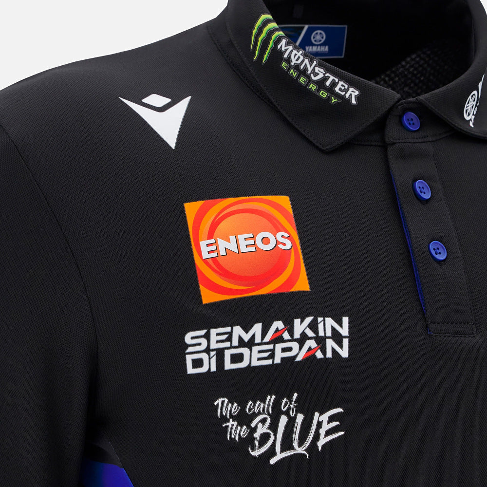 Monster Energy Yamaha MotoGP 2025 Man Team Replica Polo Shirt