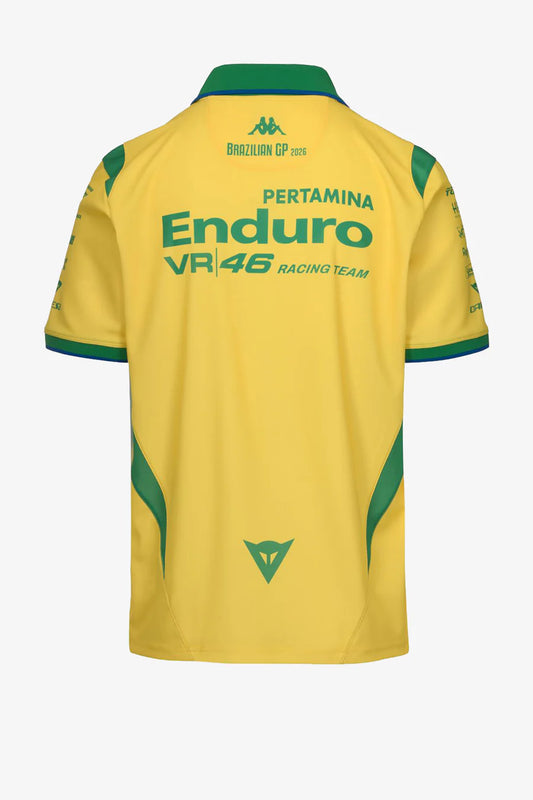 Pertamina Enduro VR46 Racing Team GP Brazil Franco Morbidelli replica T-shirt – image 2
