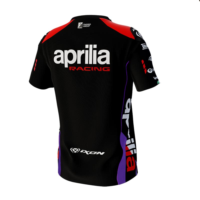 Ixon Tsl Aprilia 24 Lady Tee Black Red