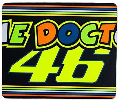 Valentino Rossi Vrump311904 Mouse Mat Vr46 Youth Unisex, Black, One Size