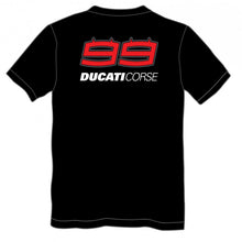 Load image into Gallery viewer, JORGE LORENZO T-SHIRT - DUCATI DUAL - SPARTAN AND AUTOGRA
