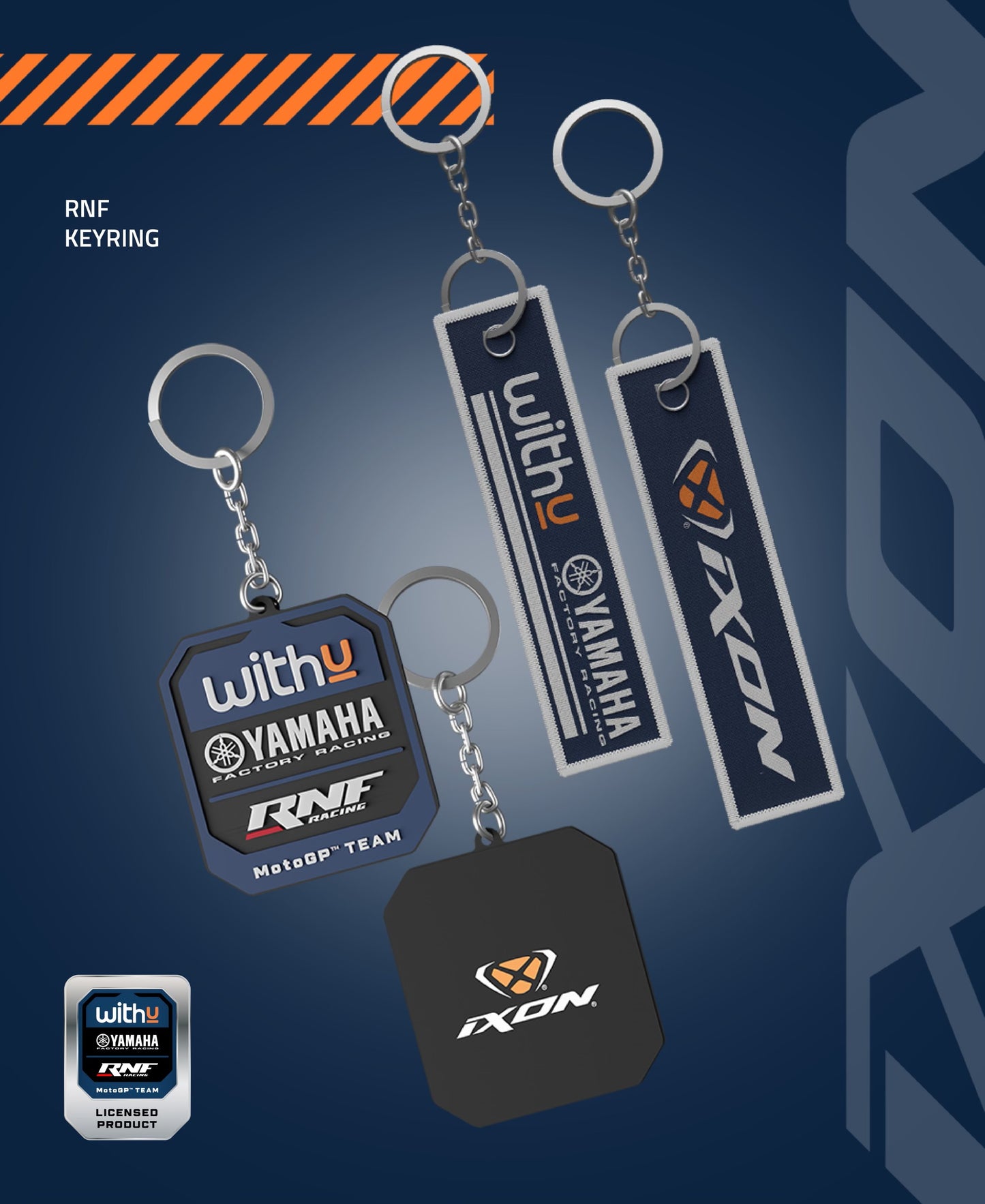 Rubber Keyring PC3 YAMAHA
