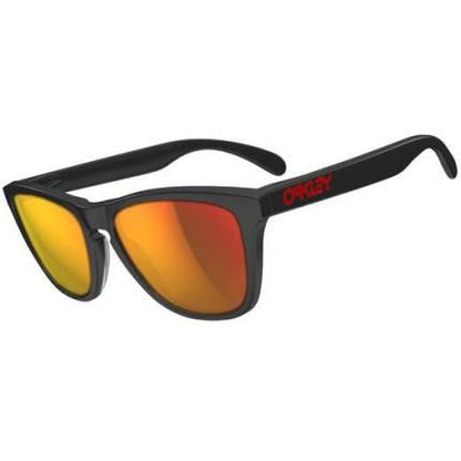 MATTE BLACK W/ PRIZM RUBY FROGSKINS (A) GLASSES – image 3