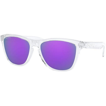 POLISHED CLEAR W/PRIZM VIOLET FROGSKINS (A) – image 1
