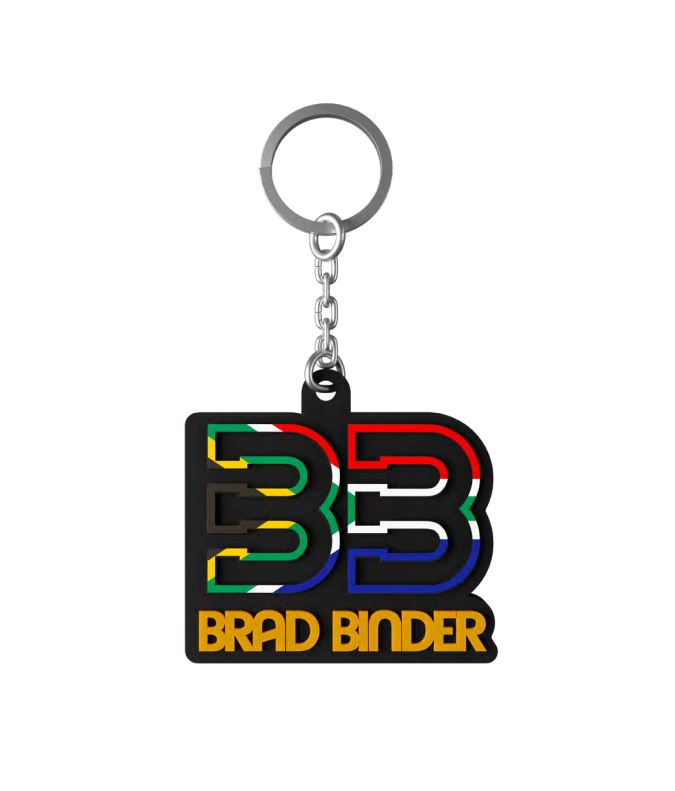 Brad Binder Rubber Keyring