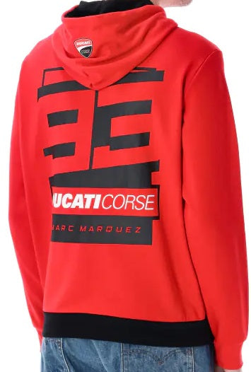 Hoodie Ducati dual Marquez - 93 BOX LOGO – image 3