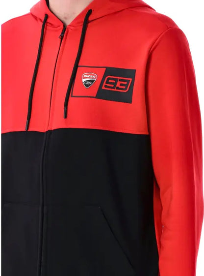 Hoodie Ducati dual Marquez - 93 BOX LOGO – image 4