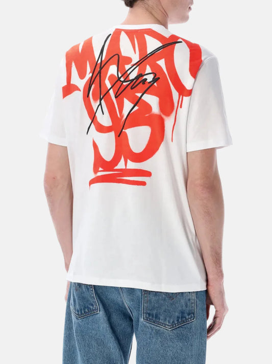 MARC MARQUEZ Marc Márquez 93 White T-shirt – Official MotoGP – image 2