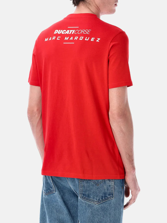 DUCATI DUAL MARC MARQUEZ Ducati Corse Marc Márquez T-shirt – Official MotoGP – image 2