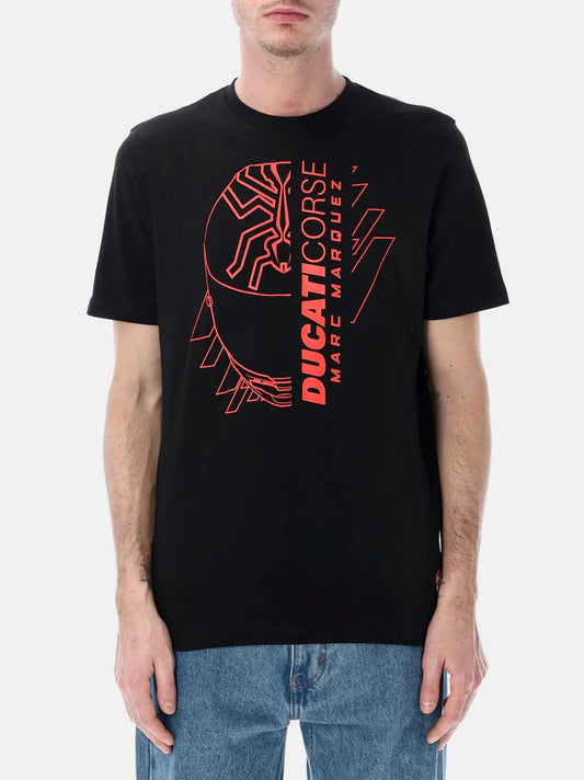 DUCATI DUAL MARC MARQUEZ Ducati Dual Marc Márquez Helmet T-shirt – Official MotoGP