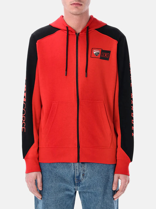 DUCATI DUAL MARC MARQUEZ Ducati Corse Marc Márquez 93 Hoodie – Official MotoGP