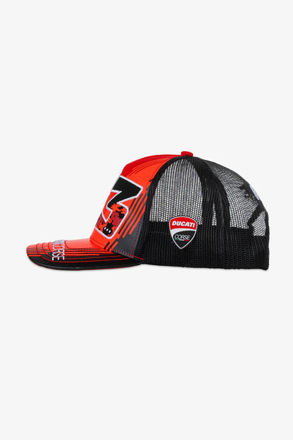 Bagnaia 63 Ducati Corse Trucker Cap – image 3