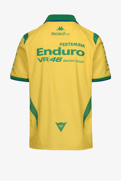 Pertamina Enduro VR46 Racing Team GP Brazil Franco Morbidelli replica T-shirt – image 2