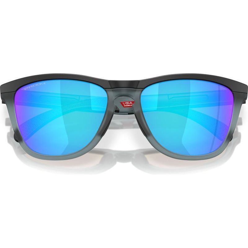 Oakley Frogskins Range Sunglasses Matte Black/Prizm Sapphire Lenses