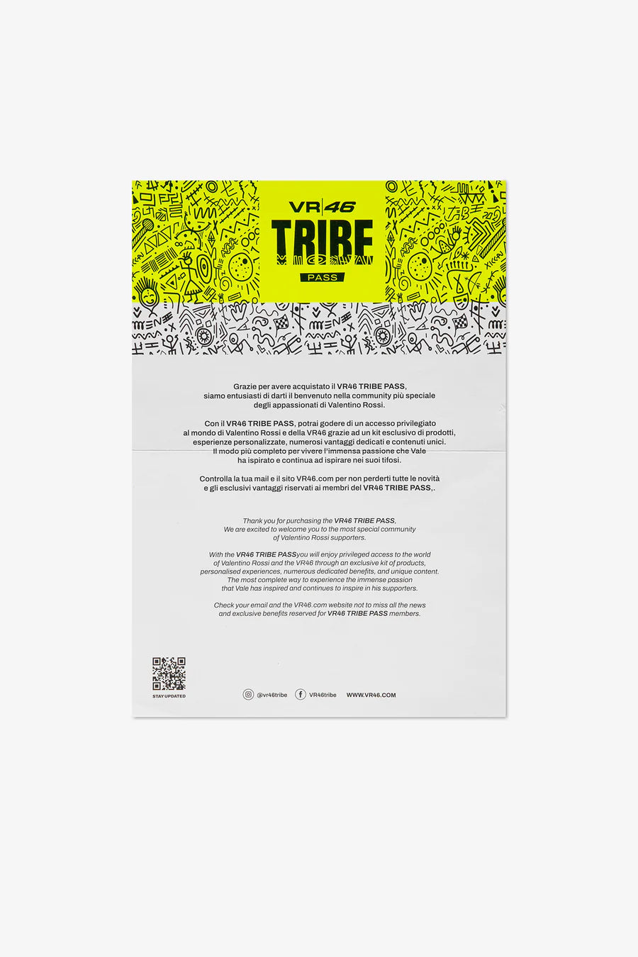 VR46 Tribe Pass T-shirt Set Cap,Beg and Pass