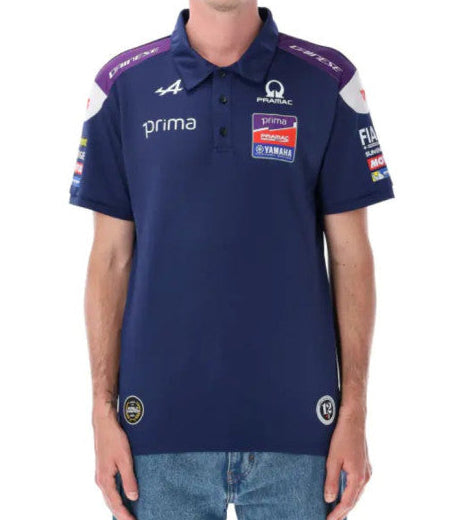 Polo Pramac Replica team, Jack Miller, Miguel Oliveira, blue man