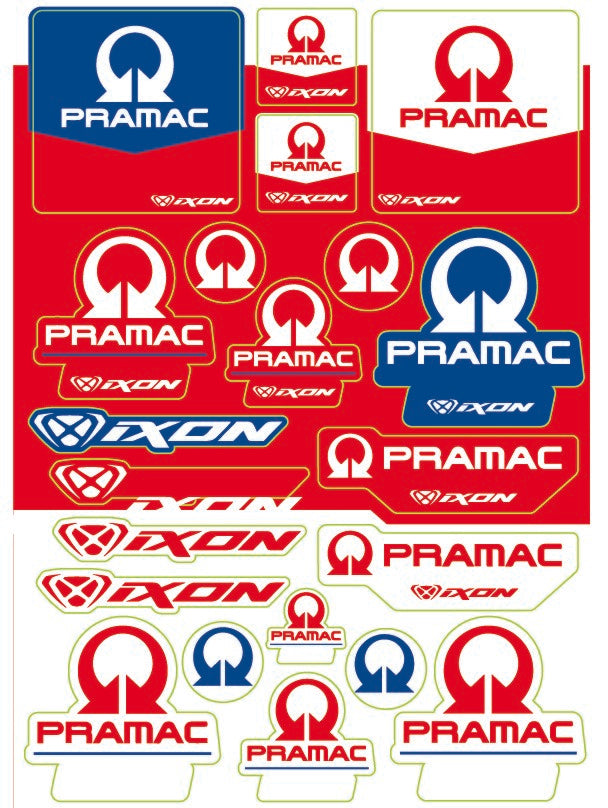 Sticker Sheet STI1 PRAMAC