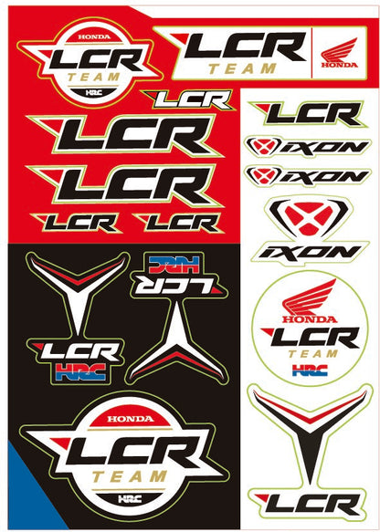 Sticker Sheet STI1 LCRT HRC HONDA – image 2