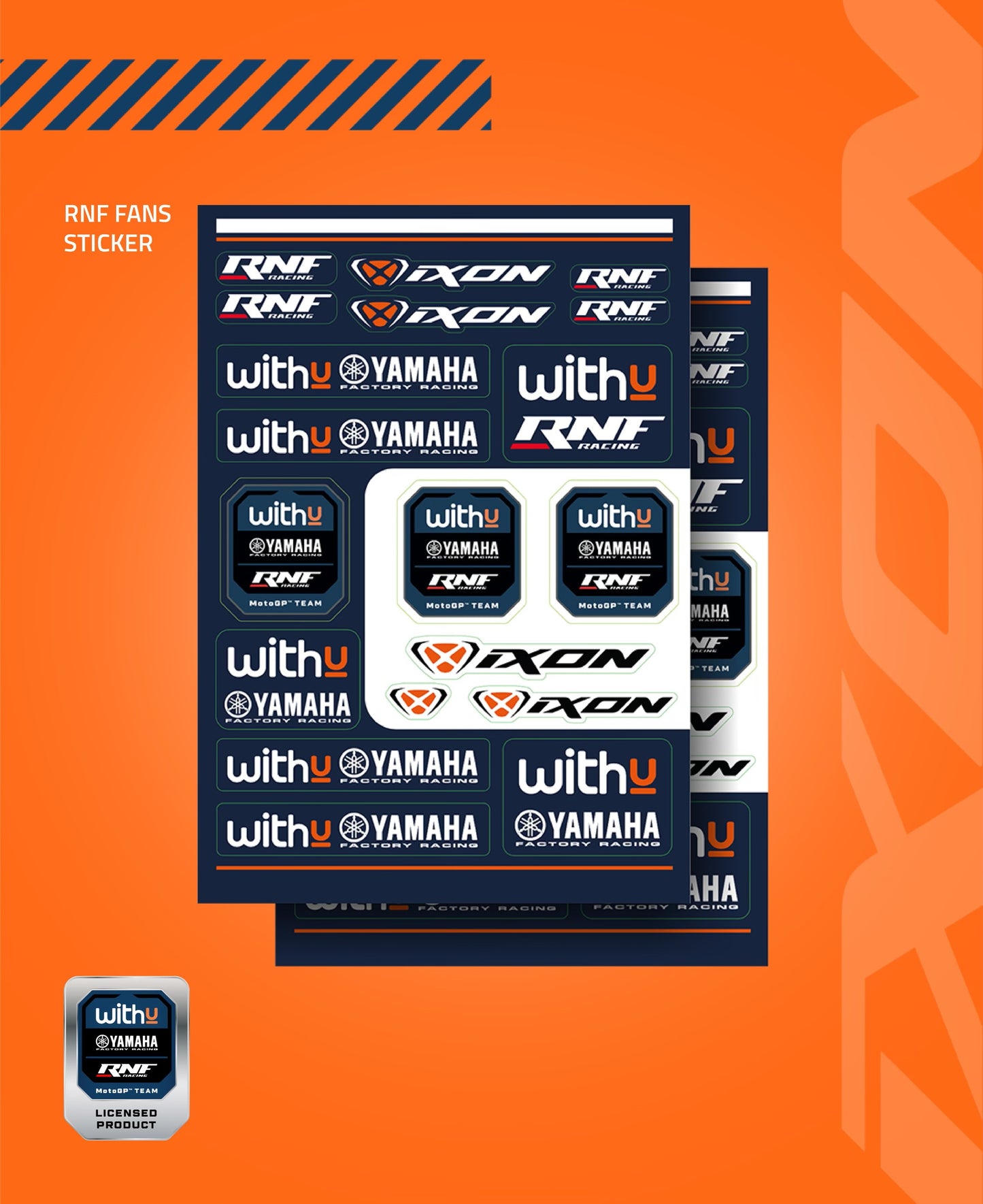 Sticker Sheet STI1 YAMAHA